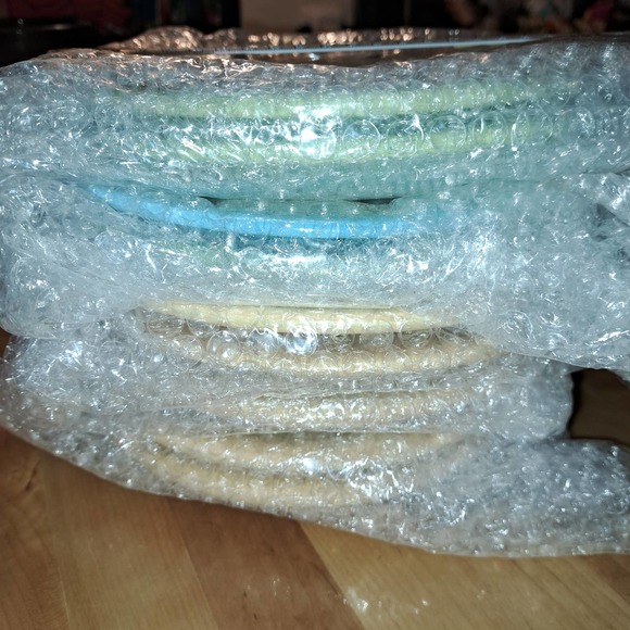 ADORABLE!! Vintage Disney Store Mickey Ceramic Dessert Plates set of 9 - Picture 5 of 7